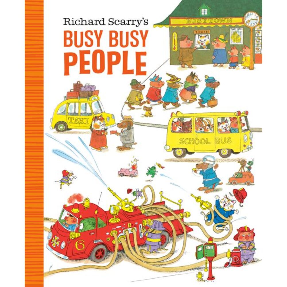 Richard Scarry's Busy Busy People -- Richard Scarry